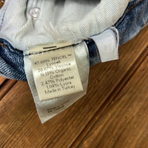 women’s Reformation Jean Liza high waist straight Jean wash lanai size 26 - Picture 9 of 9